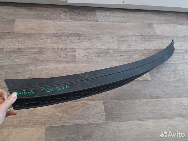 Накладка бампера задняя Skoda Kodiaq 1 2016