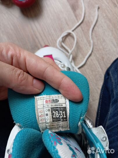 Роликовые коньки детские раздвижные