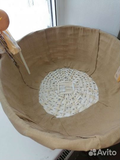 Плетеная корзинка, декоративная