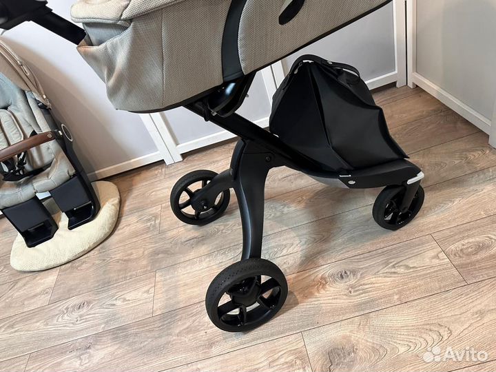 Stokke Xplory V6 (3в1) Brushed Grey (Серый Твид)