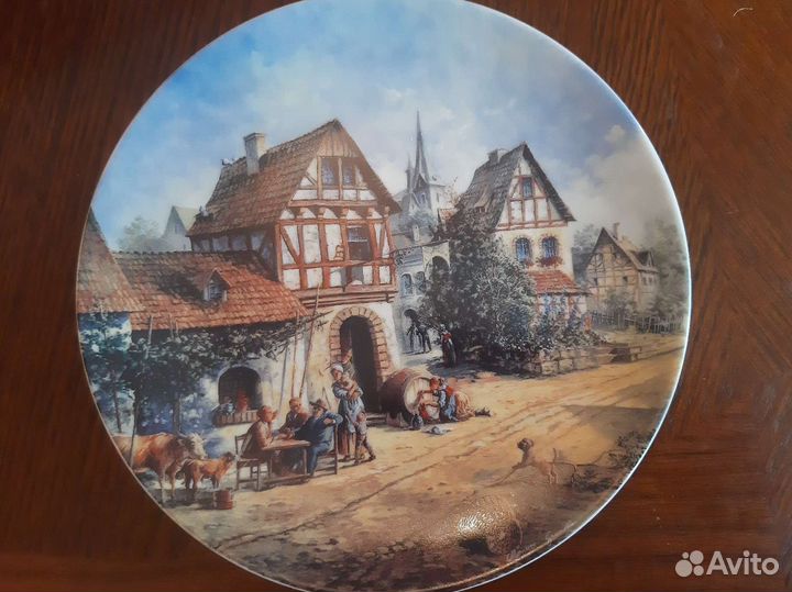 Коллекционная тарелка reichenbach С сертификатом