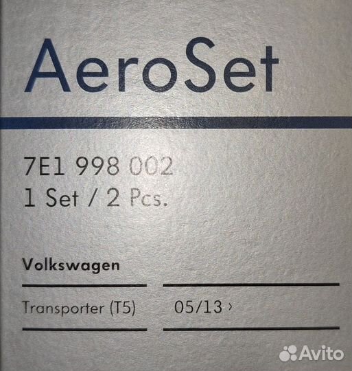 Щетки стеклоочистителя Volkswagen VAG 7E1 998 002