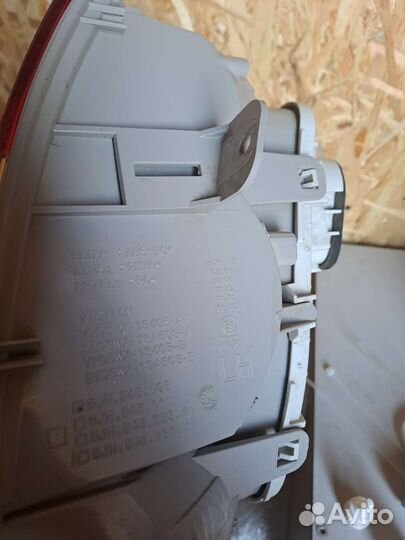 Фанарь задний левый шкода рапид 2016г