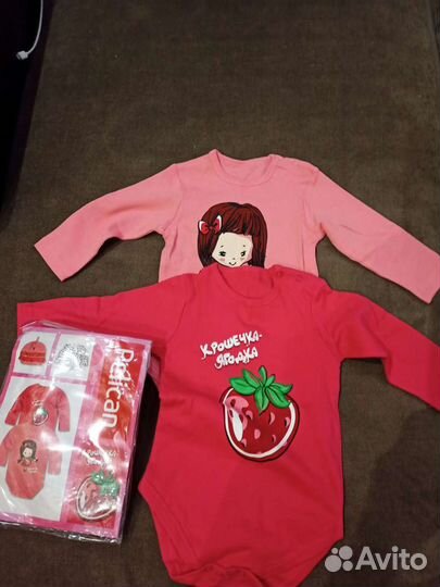 Одежда для девочки на 6-9 месяцев