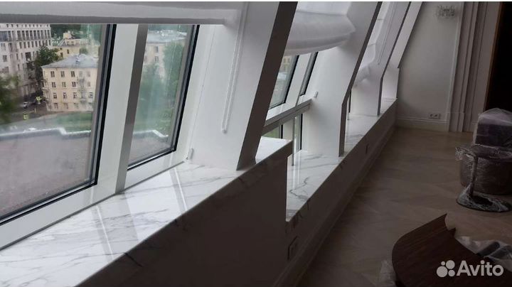 Подоконники из кварцевого камня