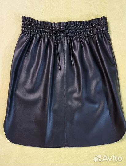 Кожаная юбка