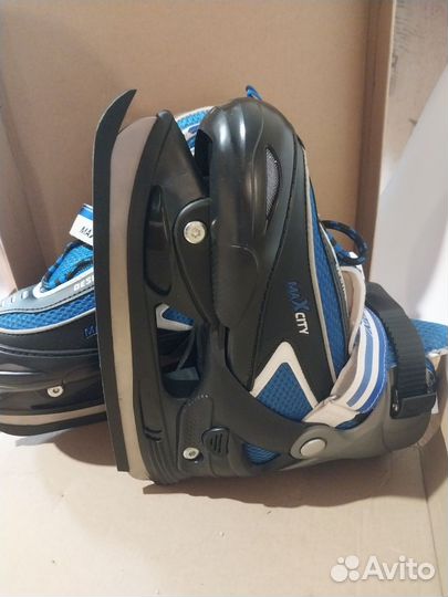 Коньки раздвижные 34-37