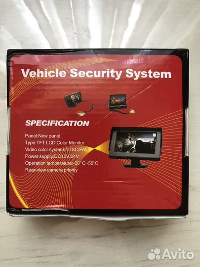 Монитор для камеры заднего вида