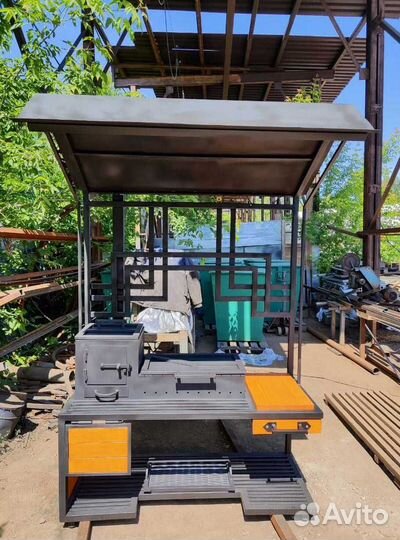 Мангал лофт