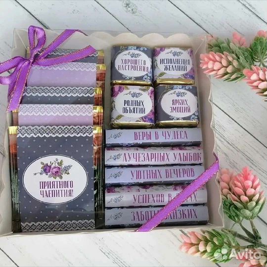 Сладкие подарочные наборы на день воспитателя