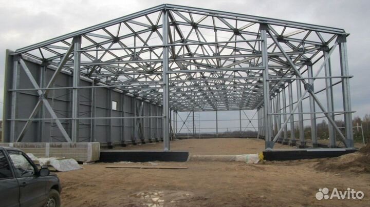 Промышленные навесы, цеха, склады