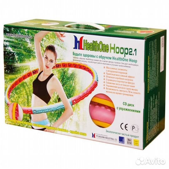 Массажный обруч Hoop 2.1 вес 2.1 кг