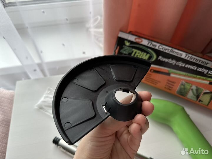 Триммер садовый электрический ручной