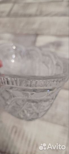 Салатник СССР хрусталь