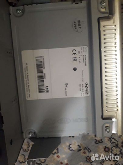 Штатная магнитола солярис