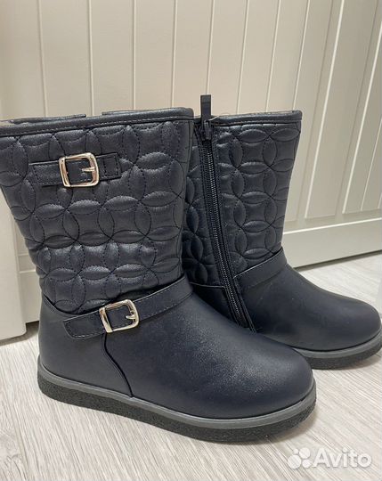 Сапоги для девочки размер 32,новые