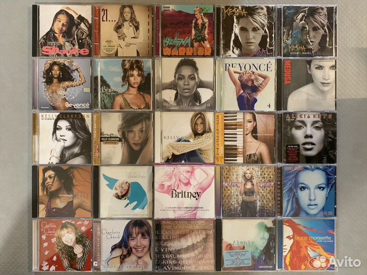Музыкальные cd диски, япония, США