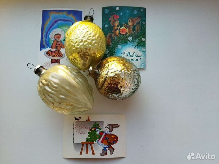 Ёлочные игрушки СССР )