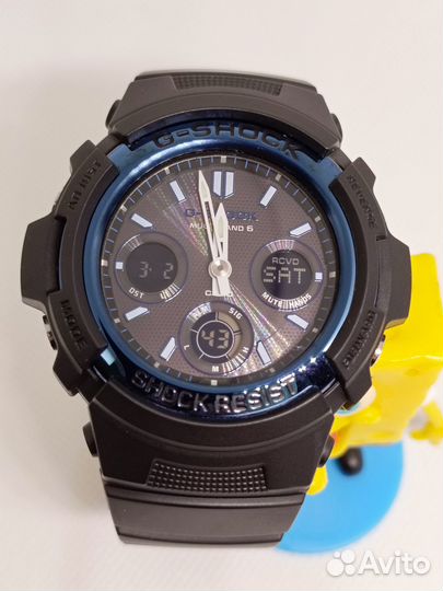 Casio G-Shock AWG-M100A (Tough Solar),Multi band 6