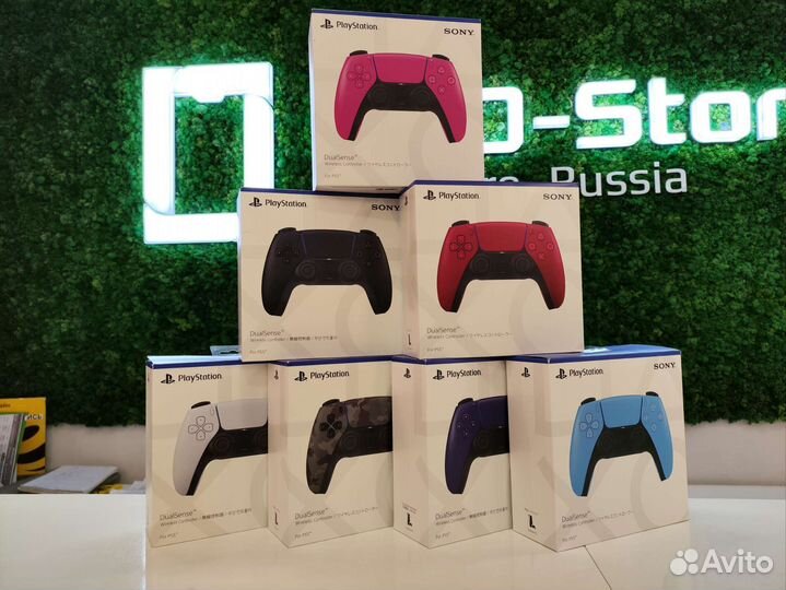 Геймпад Sony DualSense, космический красный