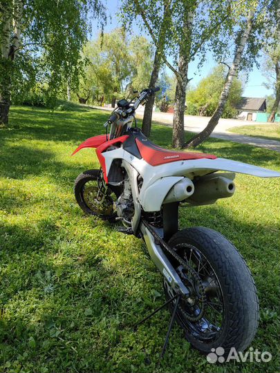 SuperMoto Honda crf450r
