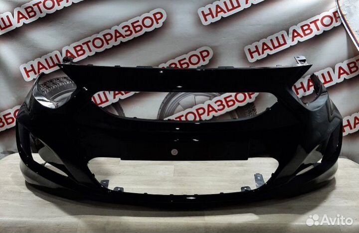 Бампер передний Hyundai Solaris седан G4FA 2013
