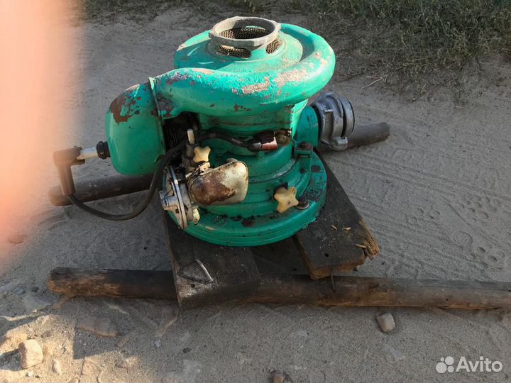 Центробежный бензомоторный насос цбн-2