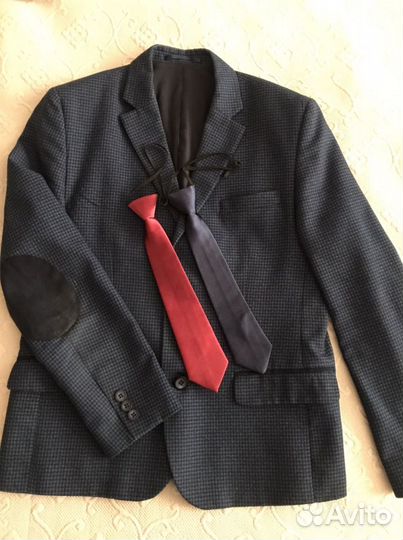 Пиджак школьный для мальчика 158 см