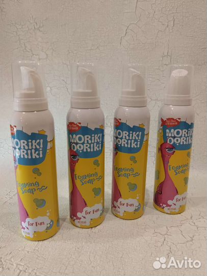 Пенка для купания moriki doriki