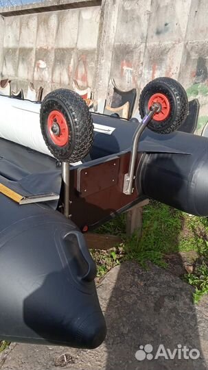 Транцевые колеса №1.4, удлиненные, нержавеющие