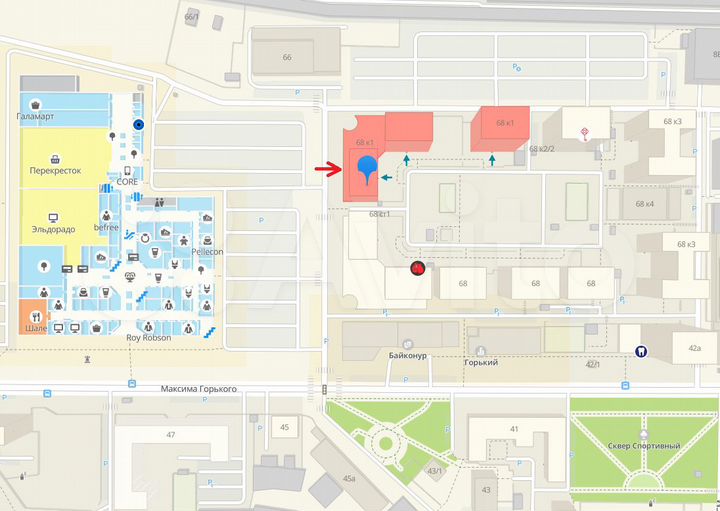 Торговая площадь, 256 м²