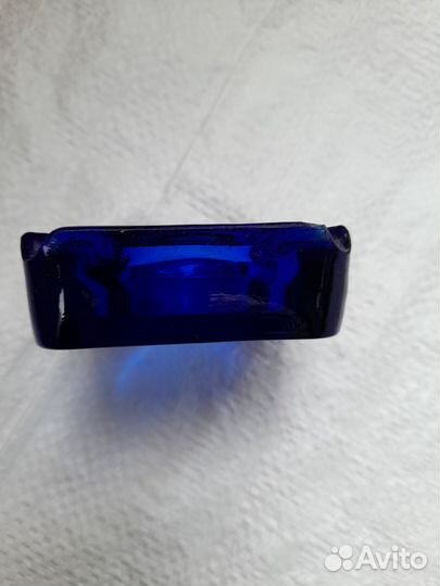 Пепельница цветное стекло СССР