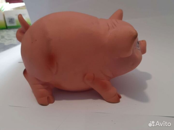 Винтажная свинка Загреб оригинал резина