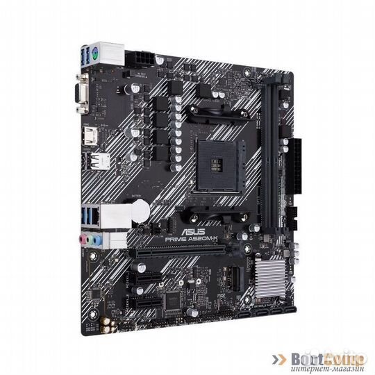 Материнская плата asus prime A520M-K