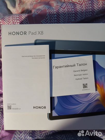 Планшет honor PAD X8