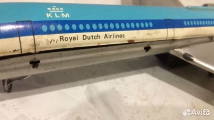 Модель самолета ил-62 KLM