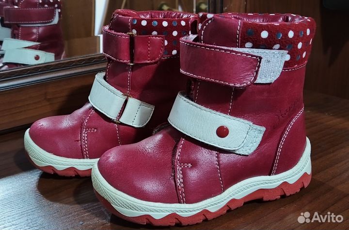 Сапоги зимние для девочки 23 р-р