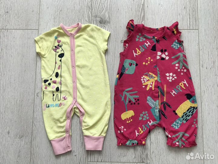 Вещи для девочки пакетом 56-62р