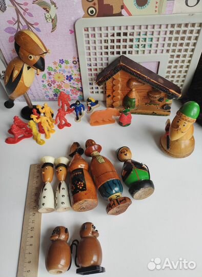 Игрушки фигурки куклы СССР