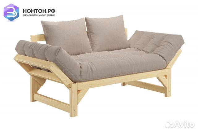 Диван кушетка Амбер бежевый