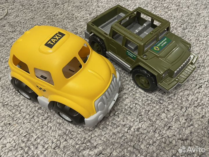 Детские машинки пакетом