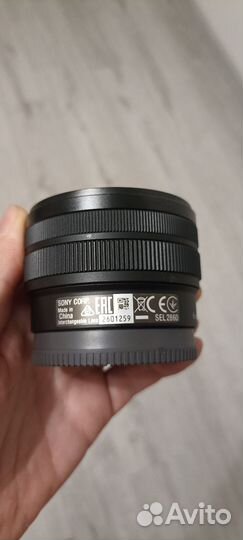 Объектив sony e mount