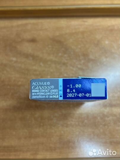 Контактные линзы acuvue двухнедельные