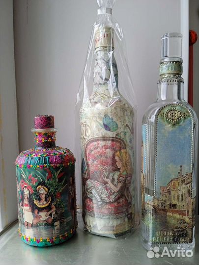 Декоративные бутылки