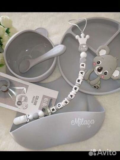 Пустышка Бибс.Силиконовые держатели для пустышки