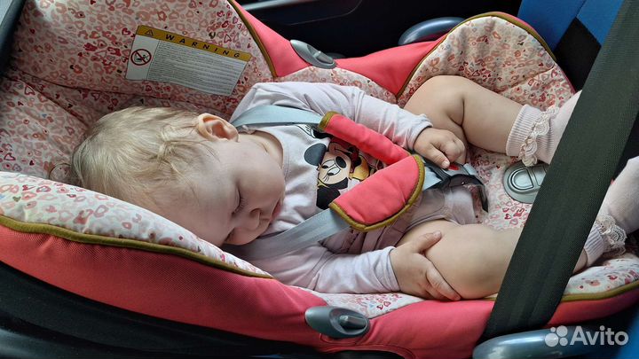 Автокресло Maxi-Cosi CabrioFix Leopard Pink