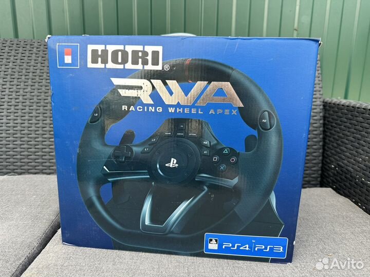 Игровой руль hori racing wheel apex