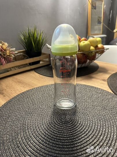 Бутылочка детская pigeon стекло