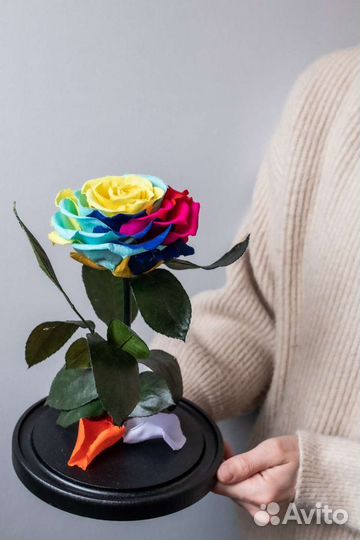 Роза в колбе оптом и в розницу