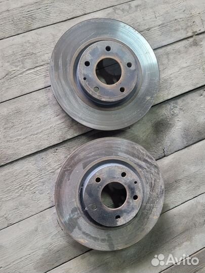 Тормозные диски передние mazda 6 gj